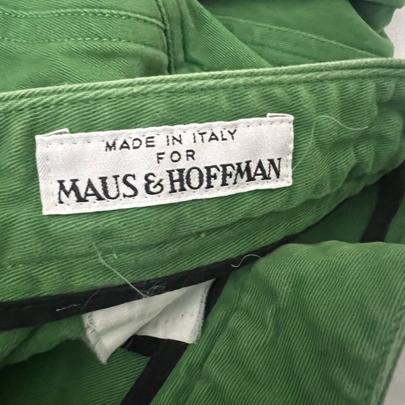 Women's Maus & Hoffman Green Straight Leg Pants - Picture 3 of 7